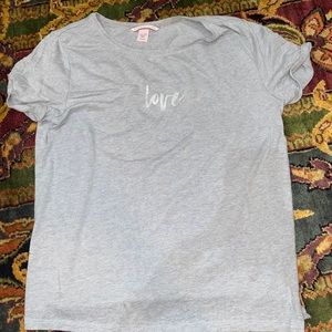 Grey Victoria secret shirt